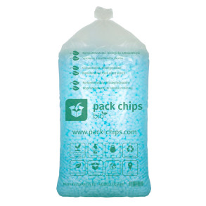 Výplňový materiál Pack Chips Bio Modrá 0,4 m3
