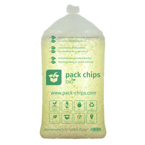 Výplňový materiál Pack Chips Bio Žlutá 0,4 m3