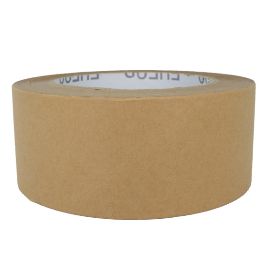 Papírová balicí páska 50mm x 50mb Hnědá solvent Papírová balicí páska 50mm x 50mb Hnědá solvent