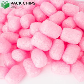 Výplňový materiál Pack Chips Bio Růžový 0,4 m3 s vůní růží