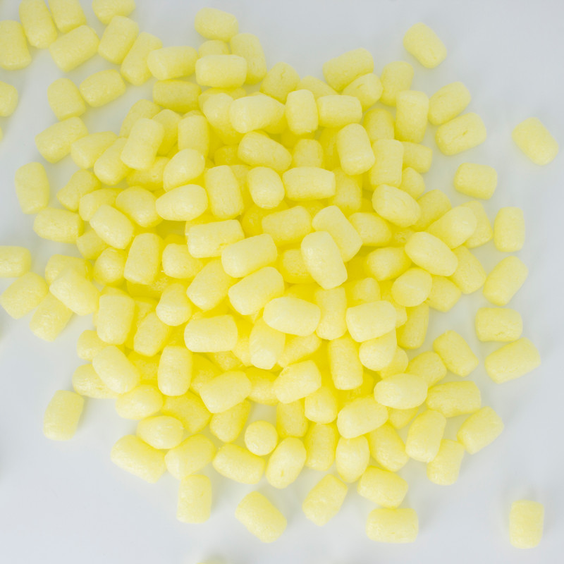 Fixační výplňová tělíska Pack Chips BIO, 200 litrů, žlutá