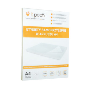 Etikety v archu A4 TNT 105x74mm 800 ks.