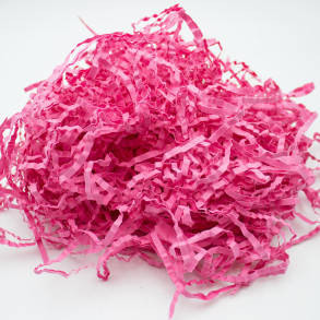 Papírové třísky Basic 4 mm růžové 1kg