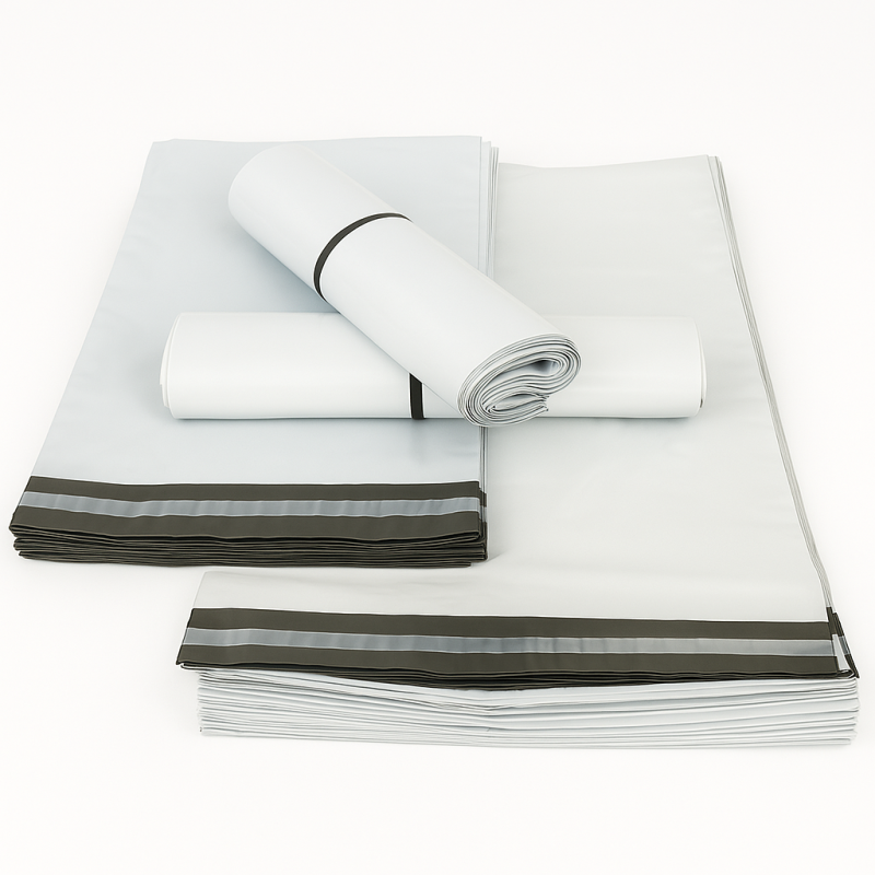 Plastové obálky C4 24x32,5 50ks bez potisku