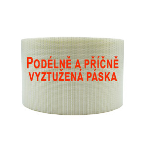 Filamentová výztužná páska křížová 75 mm x 50 m – se skelnými vlákny