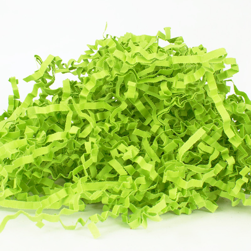 Papírové třísky Basic 4 mm Světle zelená 1kg
