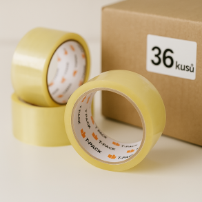 Lepicí páska akrylová 48mm x 66y transparentní 36ks.
