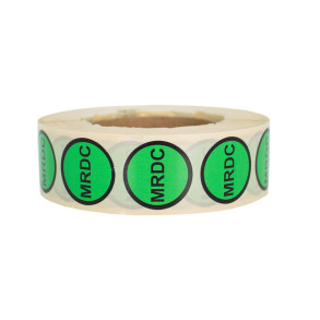 Informační etiketa MRDC Ø19mm 500 ks 40mm