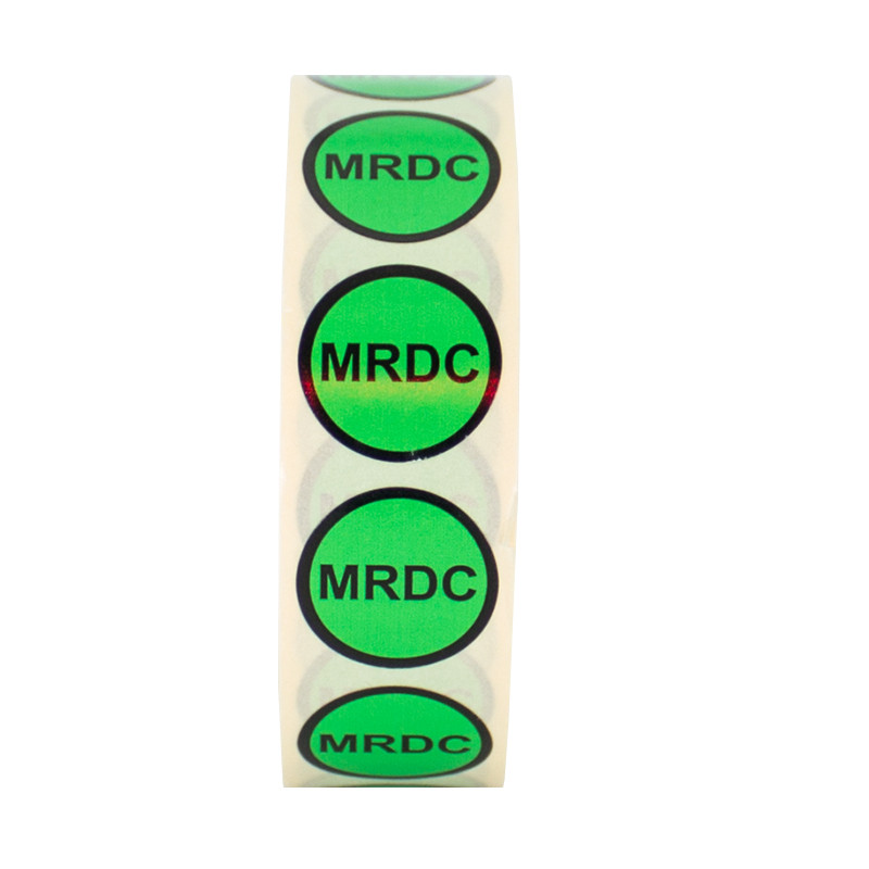 Informační etiketa MRDC Ø19mm 500 ks 40mm