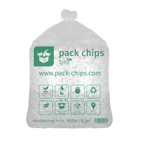 Výplňový materiál Pack Chips Bio Bílý 0,1 m3