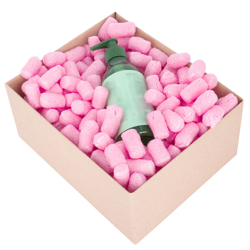 Fixační výplňová tělíska Pack Chips BIO, 100 litrů, růžová