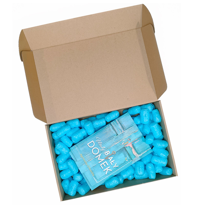 Fixační výplňová tělíska In BOX Pack Chips BIO, 400 litrů, v pytli, Modrá