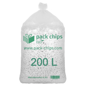 Výplňový materiál Pack Chips Bio Bílý 0,2 m3
