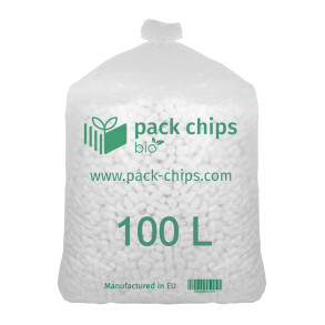 Výplňový materiál Pack Chips Bio Bílý 0,1 m3