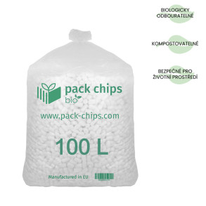 Výplňový materiál Pack Chips Bio Bílý 0,1 m3