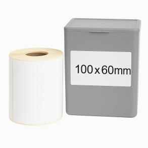 Termotransferové etikety 100x60mm 1000ks 40mm bílé