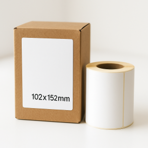 Termotransferové etikety 102x152 475ks 25mm