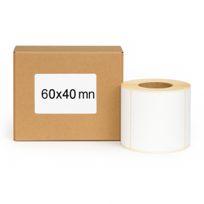 Termotransferové etikety 60x40 1000ks 40mm