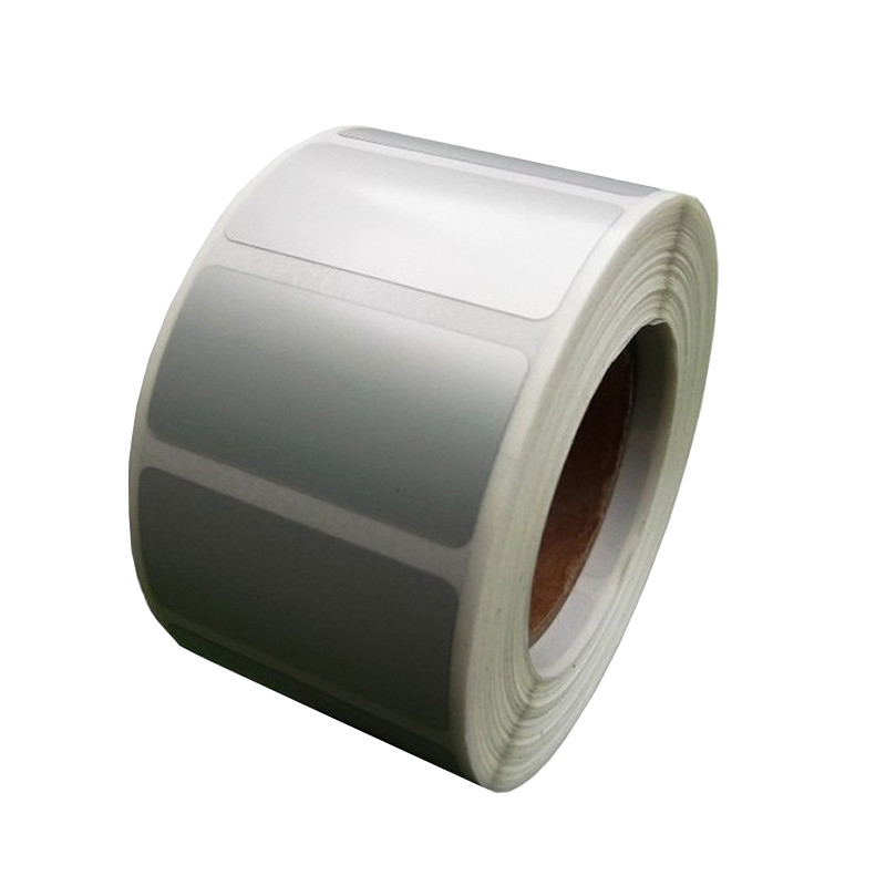 Vinylové termotransferové etikety 50x30mm Stříbrné, 1000 ks