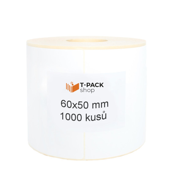 Termotransferové etikety 60x50 1000ks 40mm Termotransferové etikety 60x50 1000ks 40mm