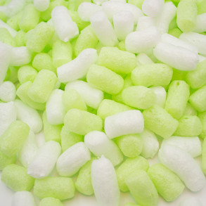 Fixační výplňová tělíska Chips BIO, 200 litrů, v krabici - Pistáciová zmrzlina