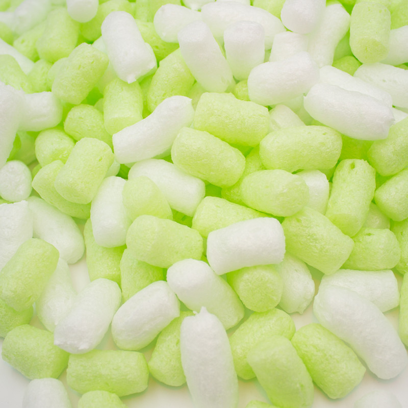 Fixační výplňová tělíska Chips BIO, 200 litrů, v krabici - Pistáciová zmrzlina