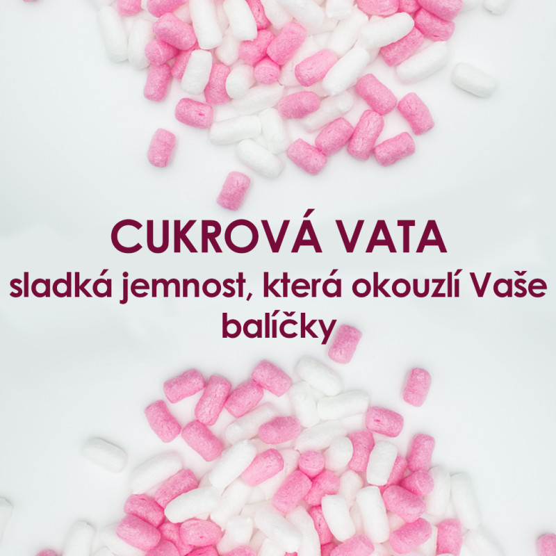 Cukrová vata – Výplňový materiál Pack Chips Bio 200l