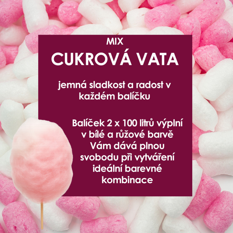 Cukrová vata – Výplňový materiál Pack Chips Bio 200l