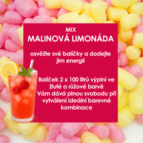 Malinová limonáda – Výplňový materiál Pack Chips Bio 200l