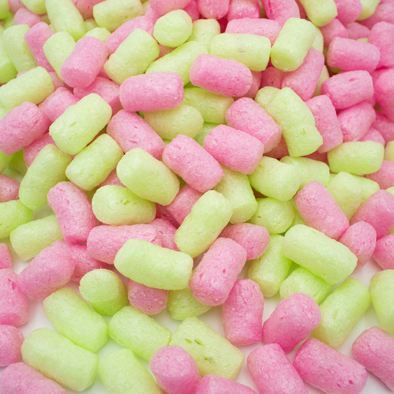 Fixační výplňová tělíska Pack Chips BIO, 200 litrů, v krabici - Šťavnatý meloun