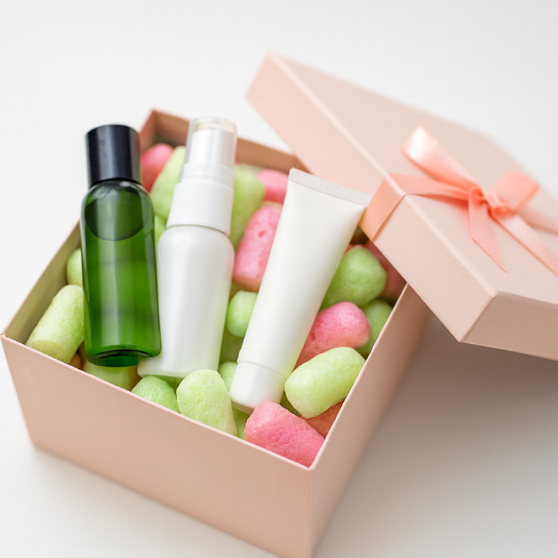 Fixační výplňová tělíska Pack Chips BIO, 200 litrů, v krabici - Šťavnatý meloun