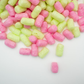 Fixační výplňová tělíska Pack Chips BIO, 200 litrů, v krabici - Šťavnatý meloun