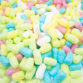 Fixační výplňová tělíska Pack Chips BIO, 500 litrů, v krabici - Tutti Frutti