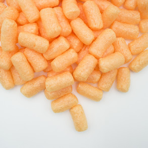 Fixační výplňová tělíska Pack Chips BIO, 400 litrů, Oranžový