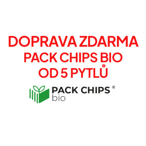 Fixační výplňová tělíska Pack Chips BIO, 400 litrů, Bílý