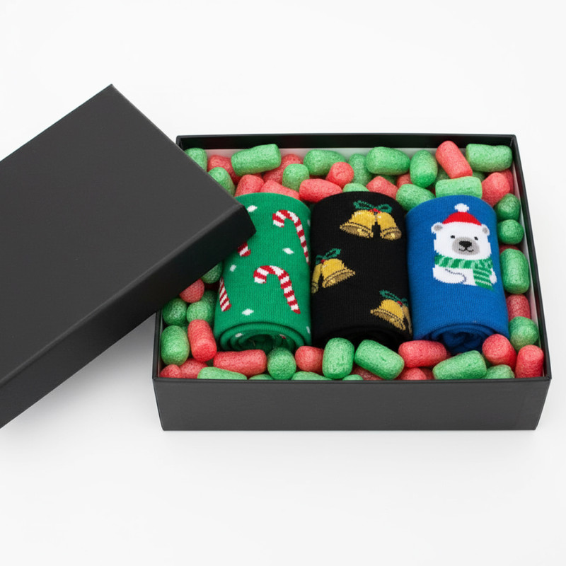 Fixační výplňová tělíska Chips BIO, 200 litrů, v krabici - Vánoční atmosféra