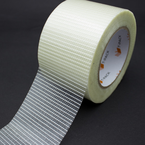 Filamentová výztužná páska křížová 75 mm x 50 m – se skelnými vlákny