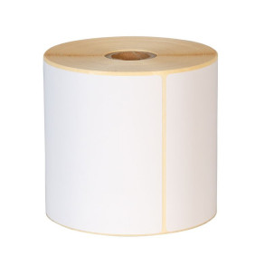 Samolepící termo etikety na roli, A6 (100x150mm), 300ks, D25mm Perforace