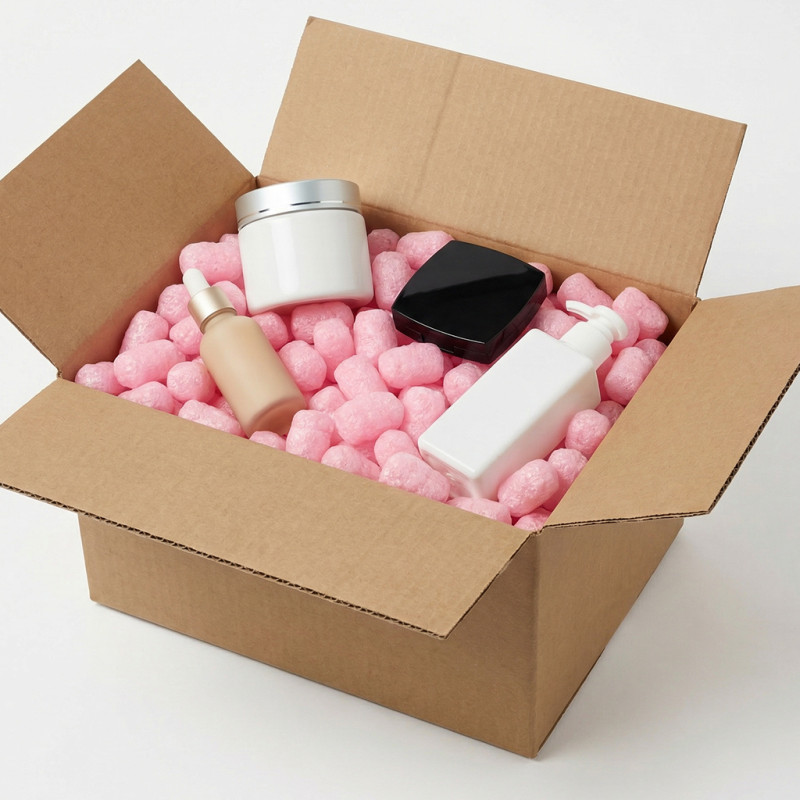 Fixační výplňová tělíska Pack Chips BIO, 400 litrů, Růžová