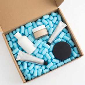 Fixační výplňová tělíska Pack Chips BIO, 400 litrů, Modrá