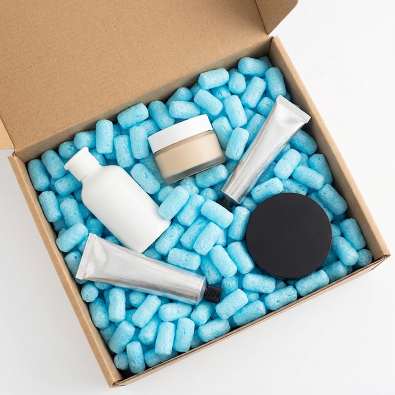 Fixační výplňová tělíska Pack Chips BIO, 400 litrů, Modrá