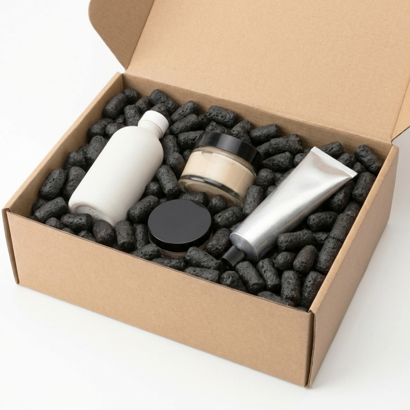 Fixační výplňová tělíska Pack Chips BIO, 400 litrů, Černá