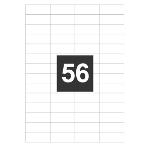 Samolepící etikety A4 52,5x21,2mm 5600ks