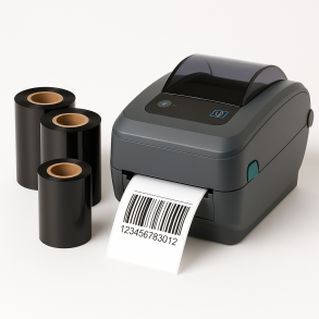 TTR vosková páska 80x300, dutinka 1", návin OUT