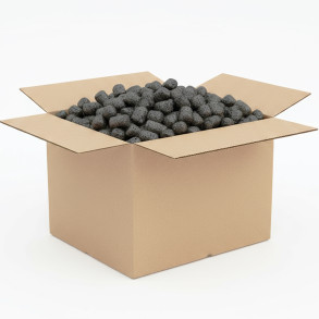 Fixační výplňová tělíska Pack Chips BIO, 400 litrů, Černá