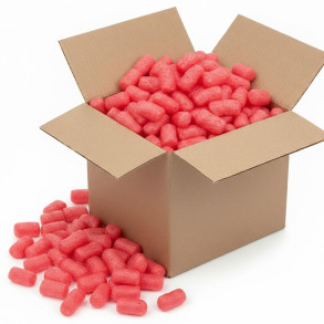 Fixační výplňová tělíska Pack Chips BIO, 100 litrů, Červená