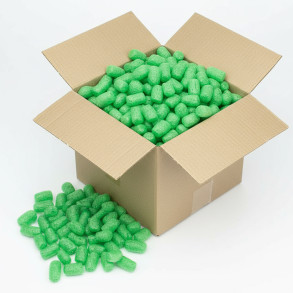 Fixační výplňová tělíska Pack Chips BIO, 100 litrů, Lesní Zeleň