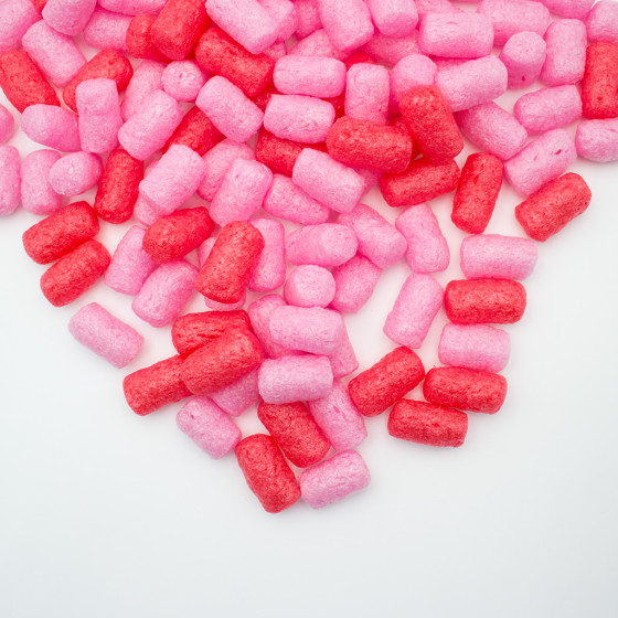 Fixační výplňová tělíska Pack Chips BIO, 200 litrů, v krabici - Love Story