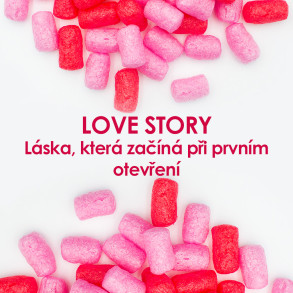 Fixační výplňová tělíska Pack Chips BIO, 200 litrů, v krabici - Love Story