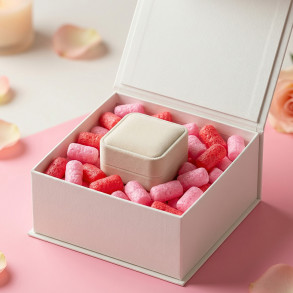 Fixační výplňová tělíska Pack Chips BIO, 200 litrů, v krabici - Love Story